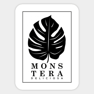 Monstera Deliciosa Sticker